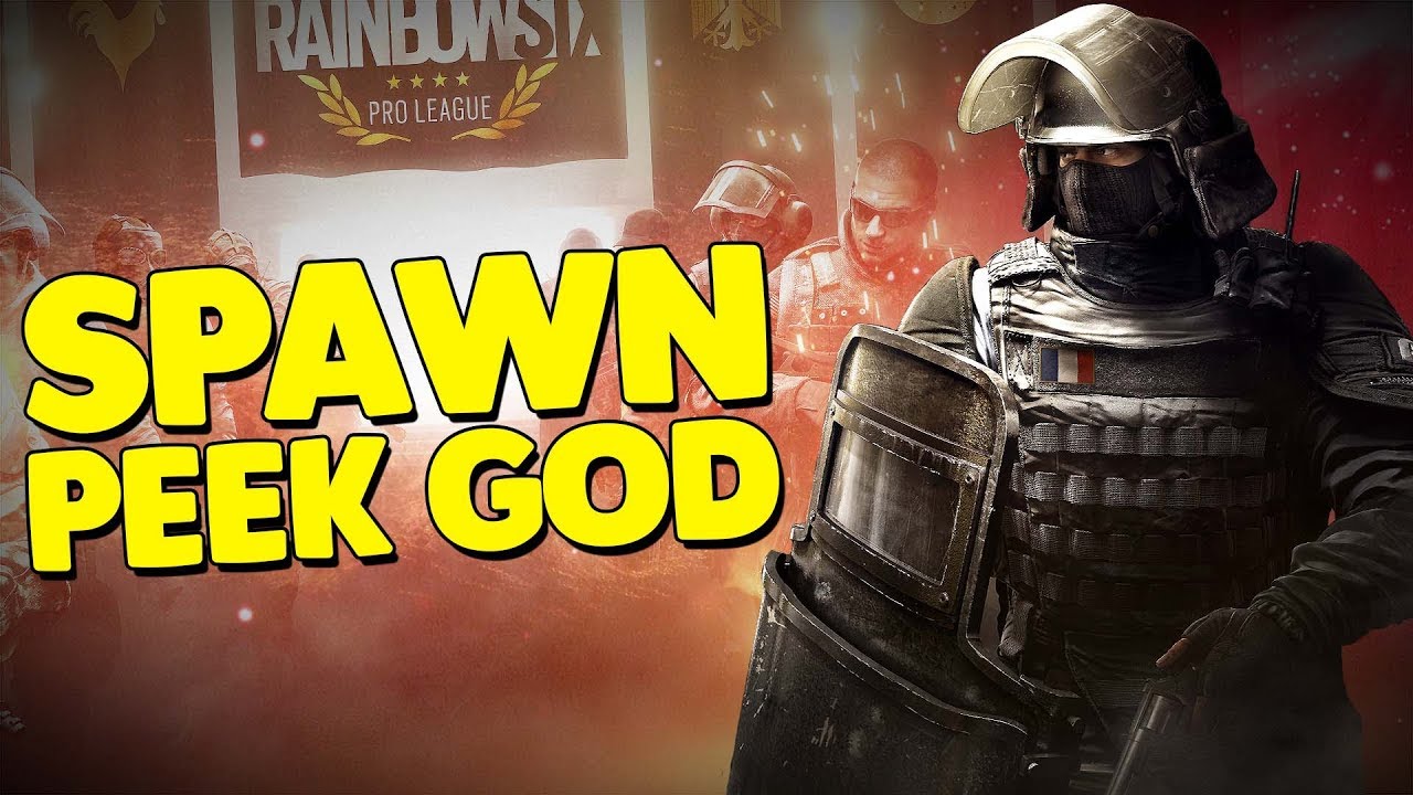 THE SPAWN PEEK GOD! - Rainbow Six: Siege