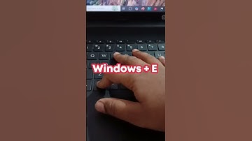 Windows shortcut key for opening your file explorer  #shortcutkeys #learnwindows  #keyboardshortcuts