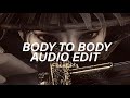 Body To Body Arirang Part Slowed BTS Edit Audio 