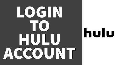How To Login To Hulu Account (2022) | Hulu Login Sign In
