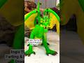 How To Train Your Dragon In Stop Motion - Ignis The Fire Breathing &amp; Farting Dragon #shorts
