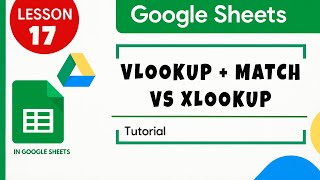 Celebrity Google Sheets. Choose VLOOKUP + MATCH or XLOOKUP, what's better? Tutorial for Beginners Lesson 17. Profile