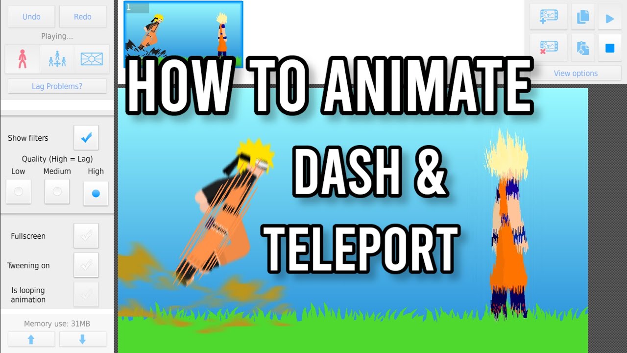 How To Teleport & Dash in Sticknodes (step by step guide) 