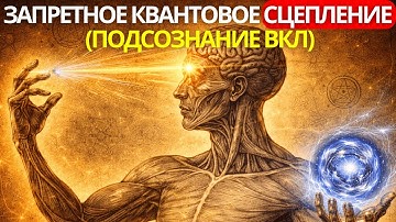 ЗАПРЕЩЁННОЕ квантовое переплетение — нейробиологи раскрывают связь подсознания за 3 мин