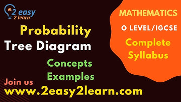 Probability | Tree Diagram | O Level Maths - 4024  IGCSE Maths - 0580 | SAT Maths