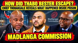 Thobakgale Explains How Thabo Bester Escaped Prison With Alleged Assistance From Prison Officials