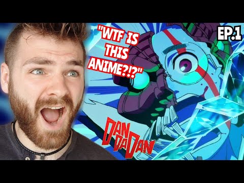 THE CRAZIEST ANIME EVER!!!! | DAN DA DAN - EPISODE 1 | New Anime Fan! | REACTION