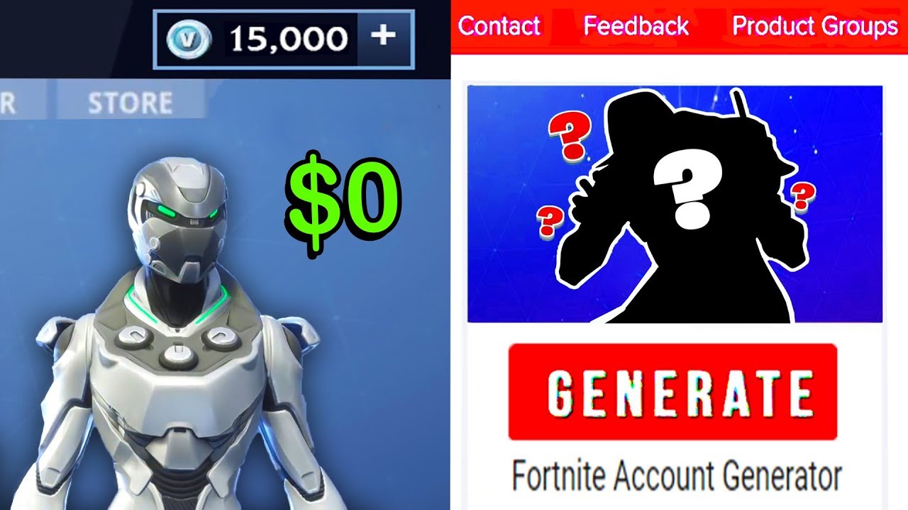 using a rare fortnite account generator that works - season 2 fortnite account generator