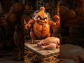 Roasted Chicken Warrior | Savage Pixar-Style Chef Animation 🍗🔥