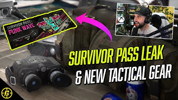 New PUBG Items & Survivor Pass LEAKS! Tactical Pack, Spotter Scope, New Skins & Punk Wave Pass