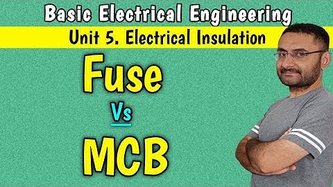 Fuse and MCB difference (Comparison) Basic electrical engineering (in हिन्दी)