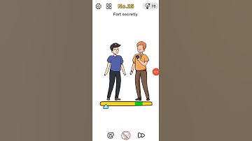 Brain Out Beat Them All Level 25 Fart secretly