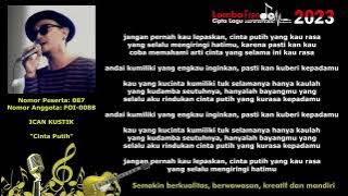 Peserta No.087 - Ican Kustik - Cinta Putih - Lomba Cipta Lagu FOI 2023