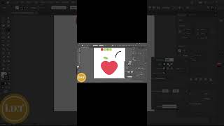 📢 How To Draw A Apple Icon. #illustrator #howtodraw #graphicdesign #design #adobeillustrator