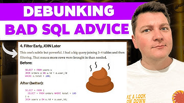SQL Tip DEBUNKED: Stop Writing Queries Like This