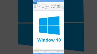 Windows 10 Logo Ms Paint How To Draw Window 10 Logo In Ms Paint