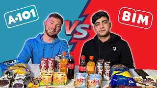 A101 vs BİM ABUR CUBURLARINI DENEDİK 🥵