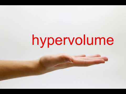 How to Pronounce hypervolume - American English