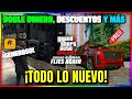TODO LO NUEVO QUE LLEGA! NUEVA ACTUALIZACION SEMANAL GTA5 Online! X2 DINERO, DESCUENTOS Y MÁS!