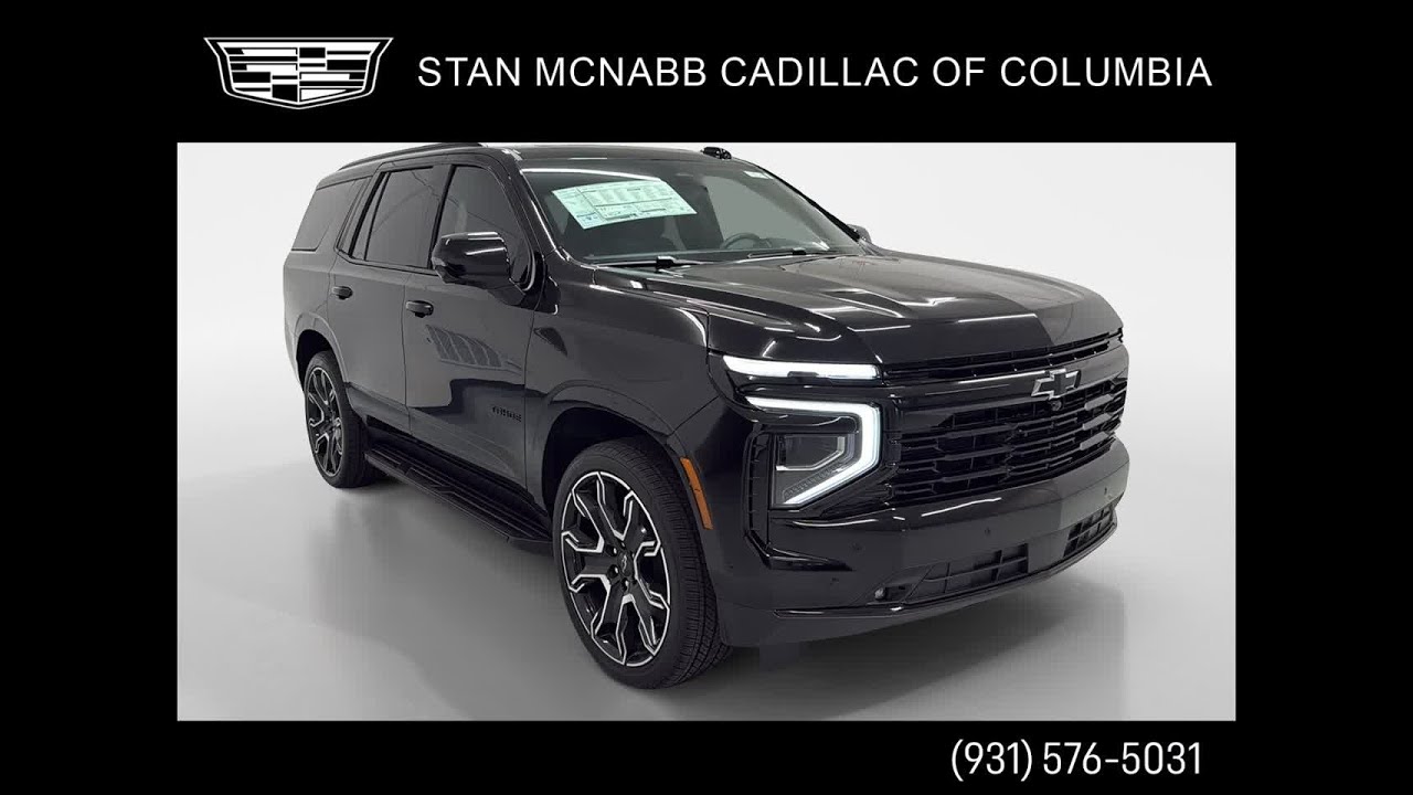 2026 Chevrolet Tahoe RST 4x4 5.3L Capability Package Columbia, Brentwood, Nashville, Huntsville...