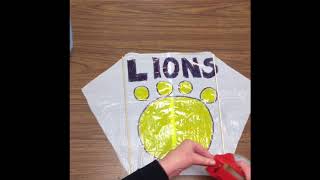 Making A Sled Kite Educational kite making.