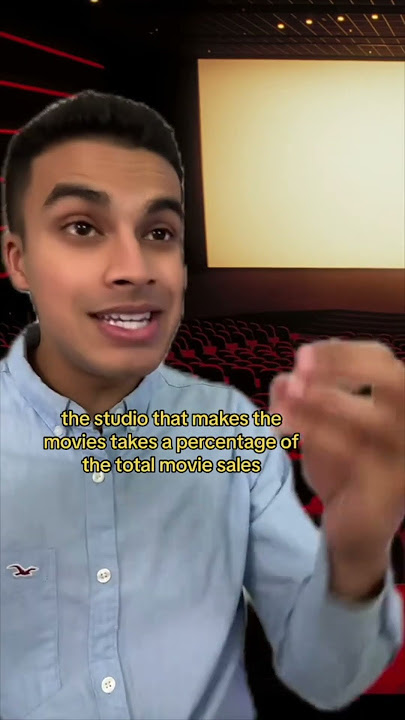 How the movie theater business works 🎞️ #shorts