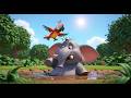 Crazy Jungle School Bus Ride Song | Fun Nursery Rhymes, Kids Songs & Baby Learning Videos