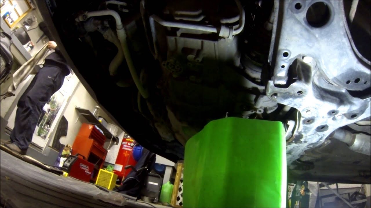 Jetta Change Transmision fluid Part 2 YouTube