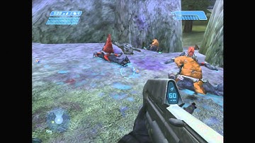 CGR Gameplay - HALO: COMBAT EVOLVED (XBOX) Level 2 Part 9