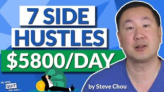 7 Side Hustles That Make Me $5800 Per Day (Working From Home)