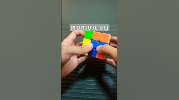 Easiest F2L Algorithms Part 62 | #cfop #easy #rubik #speedcubing #tutorial #f2l #rubikscube #shorts