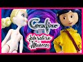 TRANSFORMÉ UNA MUÑECA VIEJA EN CORALINE - Laboratorio de Muñecas.