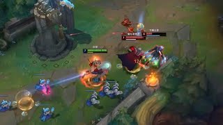 Challenger Lee Sin smurfing in Plat be like
