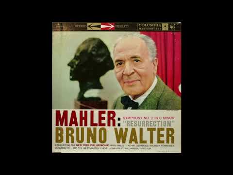 Mahler Symphony No. 2 in C Minor / WALTER, NYPO (1958 Vinyl LP)