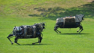 Робот &quot;Boston Dynamics&quot; спасатель!  Озвучка! (много мата)