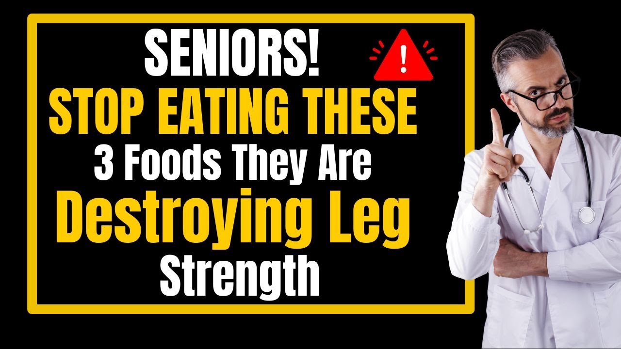 Leg Problem Avoid These Food Seniors. Stop Eating These 3 Foods – They Are Destroying Your Leg ...