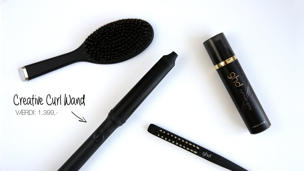 GIVEAWAY - Abonner før 26/7 & Vinn en ghd Curve Creative Curl Wand + Tilbehør