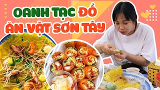 Ăn Sập các món ăn vặt ở Sơn Tây! | Tiểu Màn Thầu