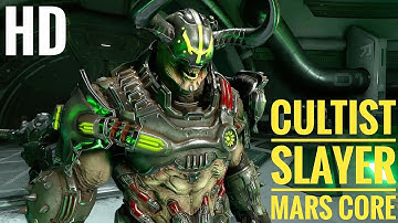 DOOM Eternal | Cultist Slayer in Mars Core Cutscene 🎥 (HD)