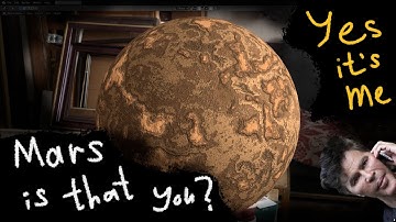 Blender Procedural Mars Surface Shader