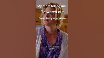 My mom telling me to watch out for cyber bullying #funny #memes