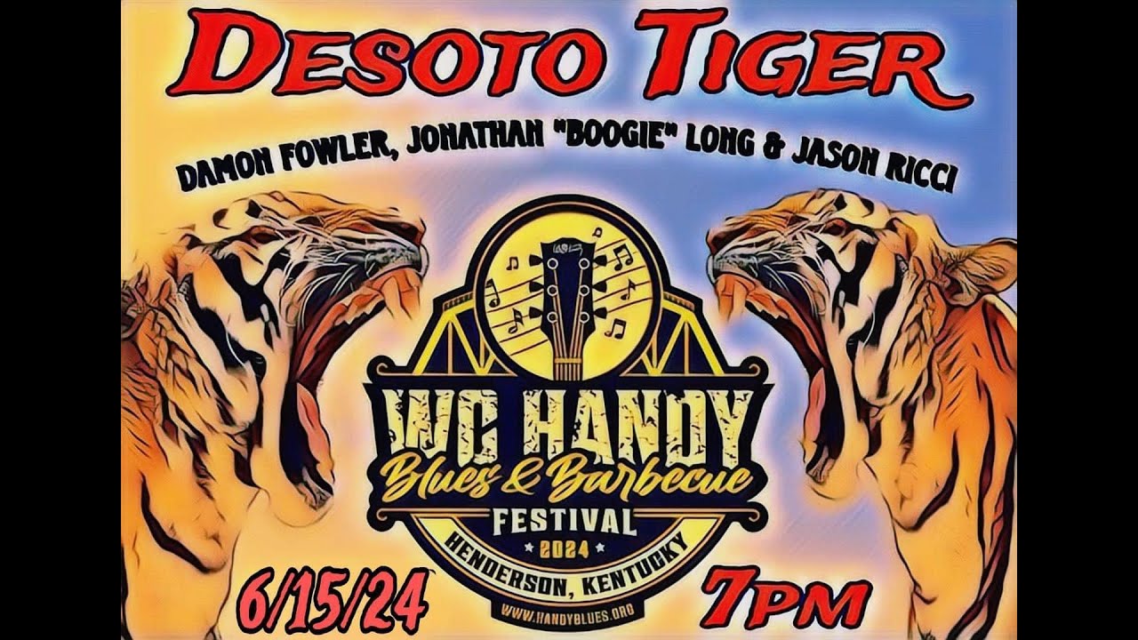 Watch Desoto Tiger performs "Snatch It Back" June 15, 2024 Henderson KY @ W. C. Handy Blues Festival on YouTube Watch Desoto Tiger performs "Snatch It Back" June 15, 2024 Henderson KY @ W. C. Handy Blues Festival on YouTube