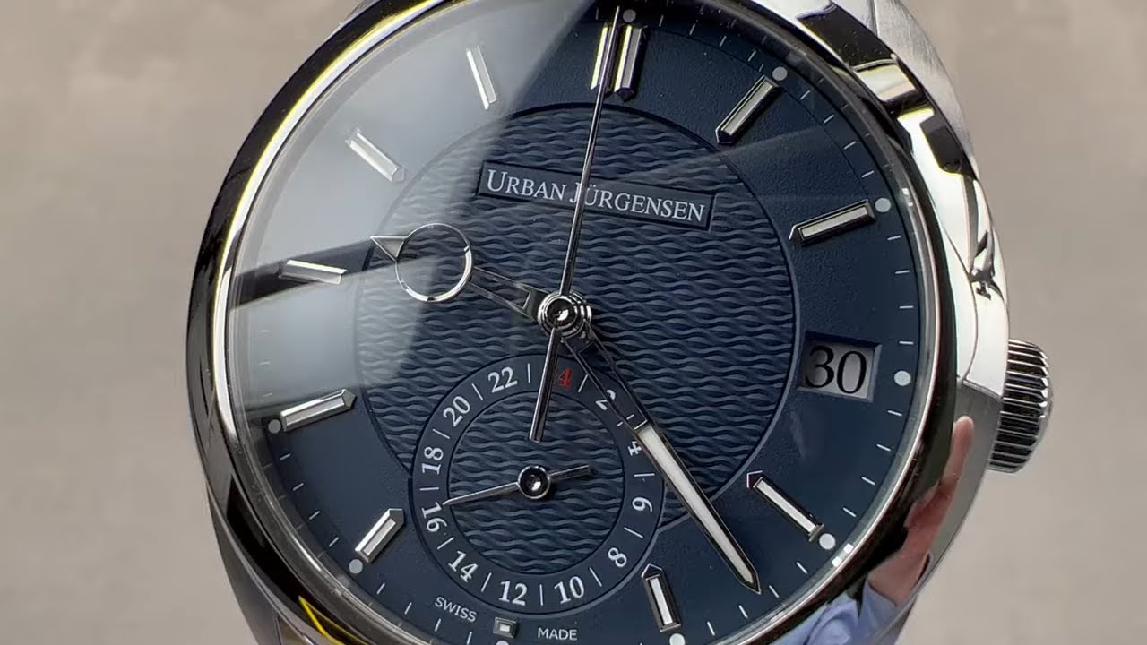 Urban Jürgensen One GMT 5541-SS-L333CSU - 41mm Blue Dial Hands-On