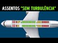 Melhores assentos de avião para passageiros nervosos + outras dicas de viagem