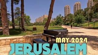 MONASTERY OF THE CROSS GanSacher Park Palmach Harel Memorial Garden SilentWalk Holyland Jerusalem