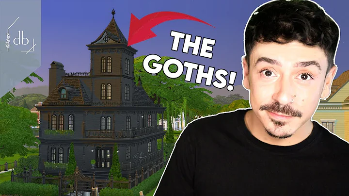 I renovated the GOTH FAMILY HOME | The Sims 4