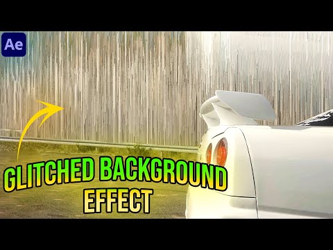 Glitched Background Effect in After Effects