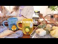 sub/vlog»フリルマフラーを編む1月🧶お餅焼きとコジ活🌼🍵