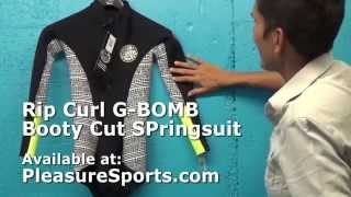 Rip Curl 1mm G-Bomb Long Sleeve Booty Women's Springsuit