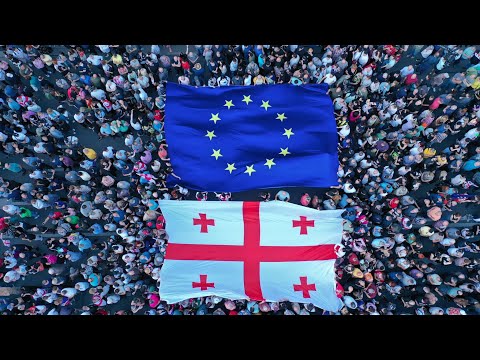 აქცია „აგენტების კანონის“ წინააღმდეგ - პირდაპირი